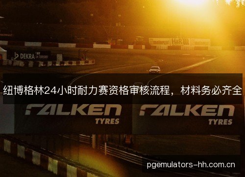 纽博格林24小时耐力赛资格审核流程,材料务必齐全 纽博格林24小时耐力赛资格审核流程,材料务必齐全